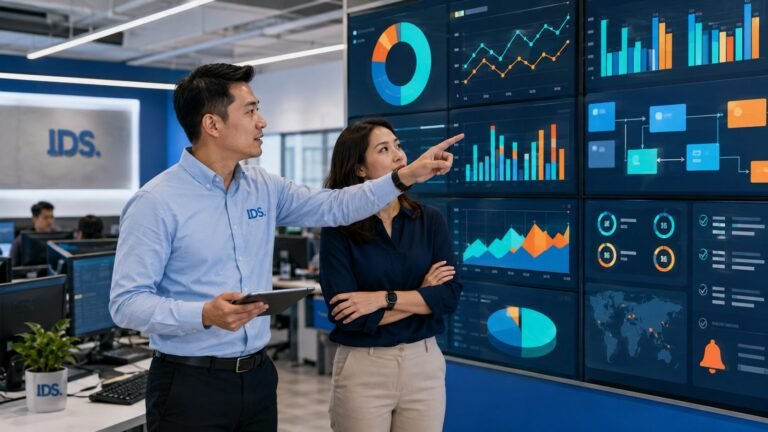 Software House Smart Office menghubungkan IoT, ruang kerja, data, dan otomasi perusahaan